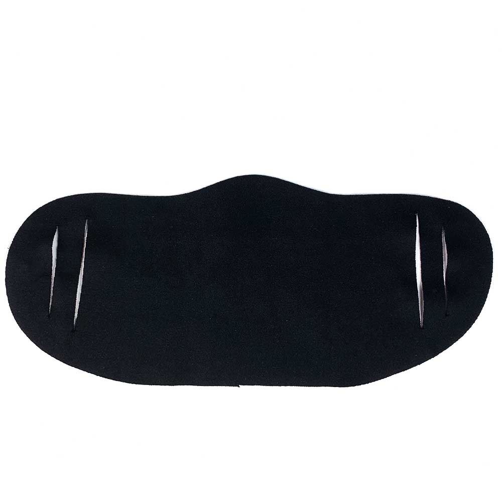 Twisted Apparel - Mermaid Masker - Mondkapje - Zwart